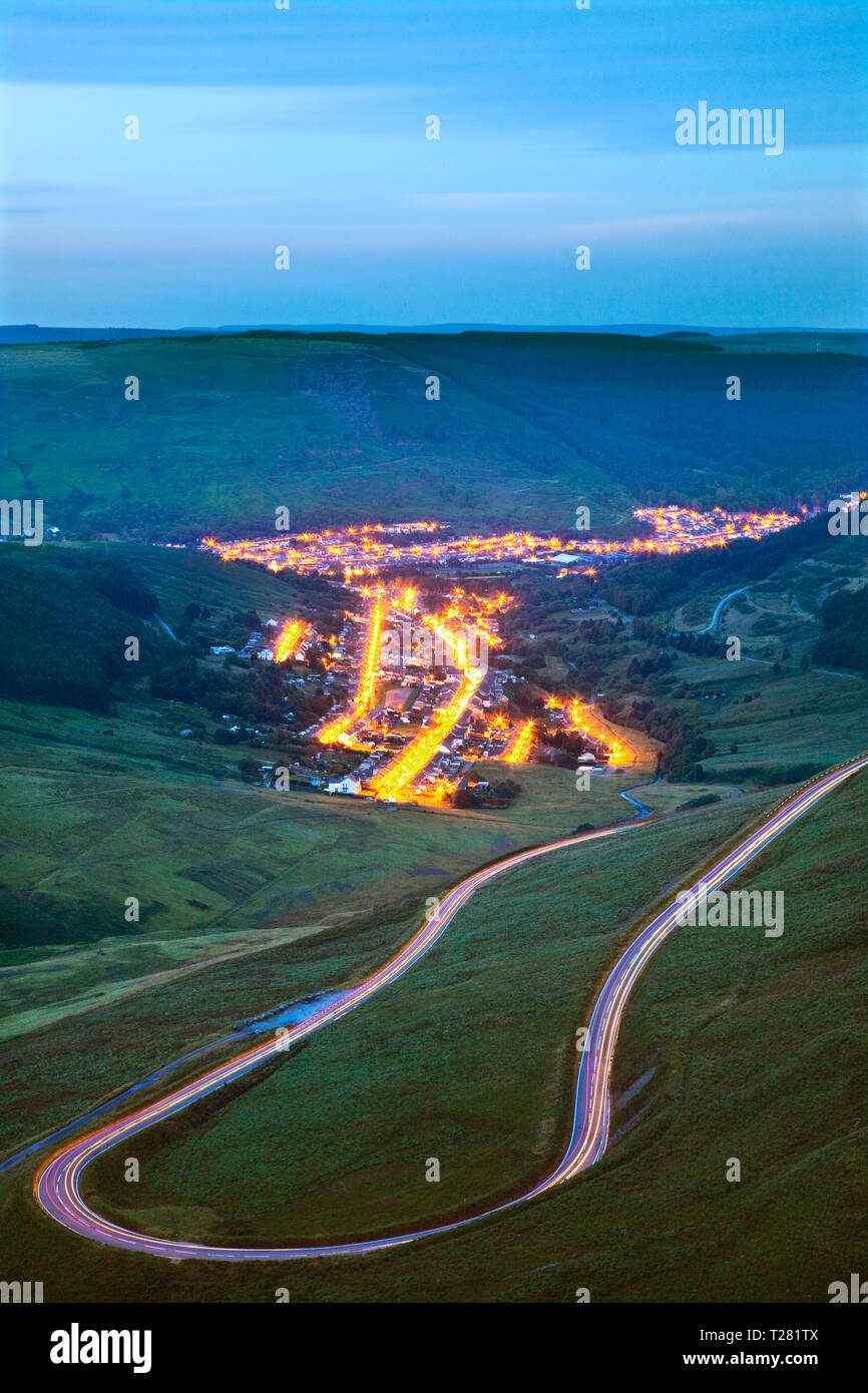 Treorchy, Cwmparc, Rhondda Valley, South Wales, UK Stock Photo Alamy