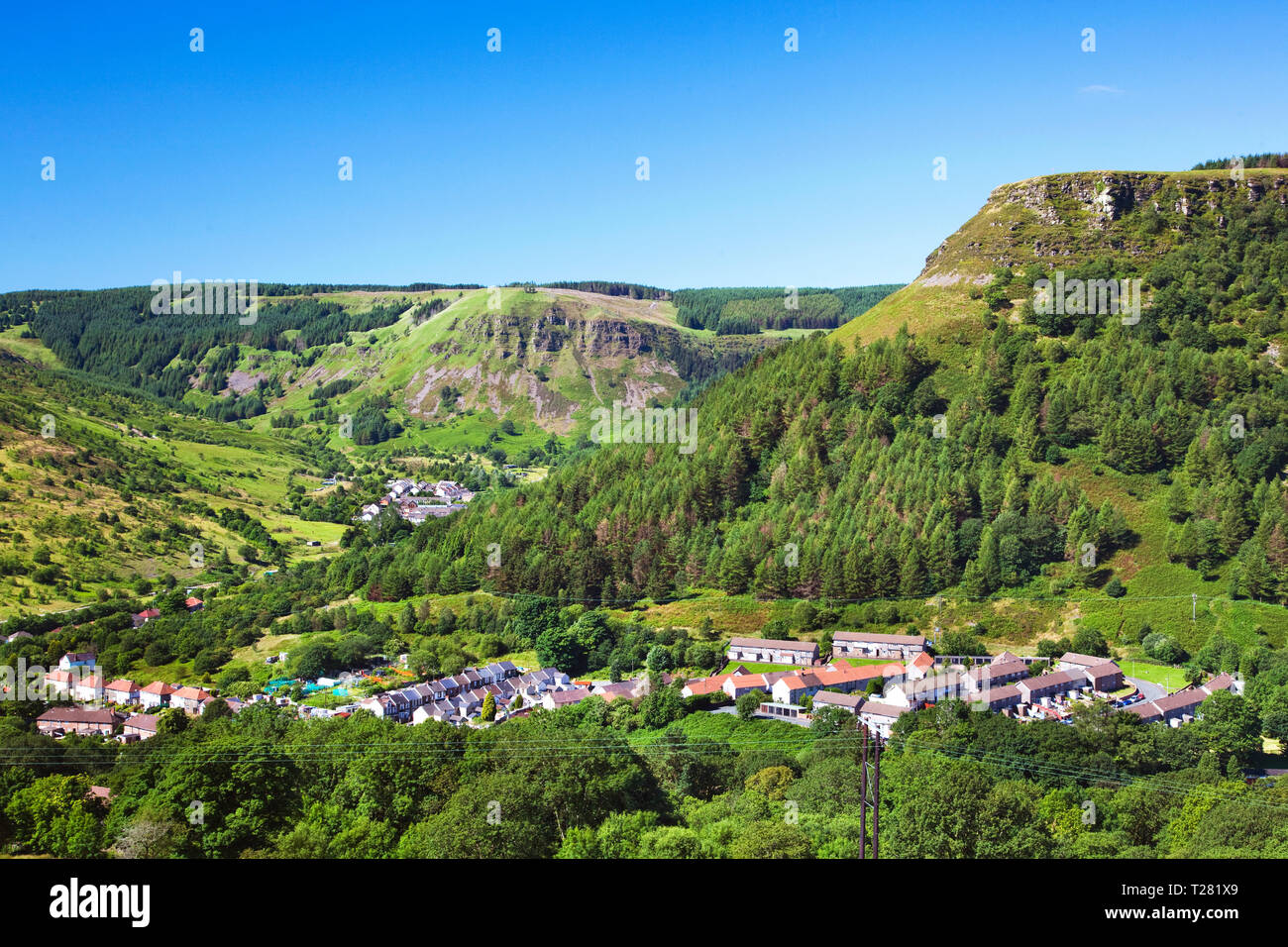 Blaencwm, Blaen Rhondda, Rhondda Valley, Wales, UK Stock Photo Alamy