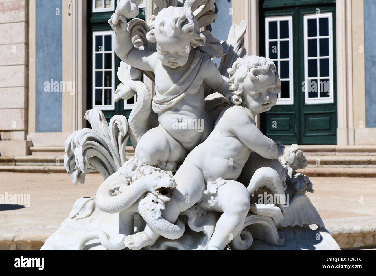 Vintage statues Stock Photo Alamy
