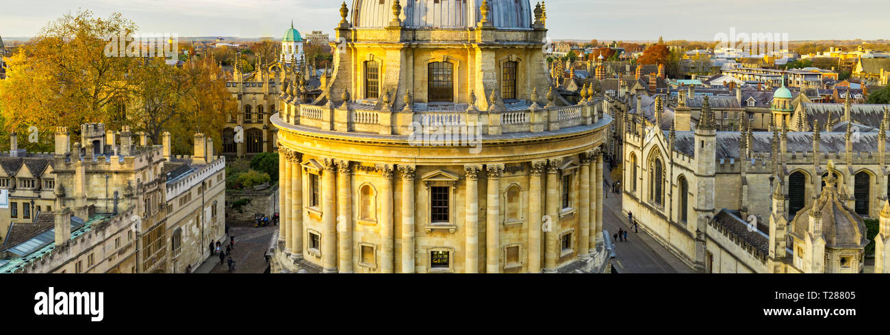 A view of Radcliffe Camera in Oxford in England Stock Photo