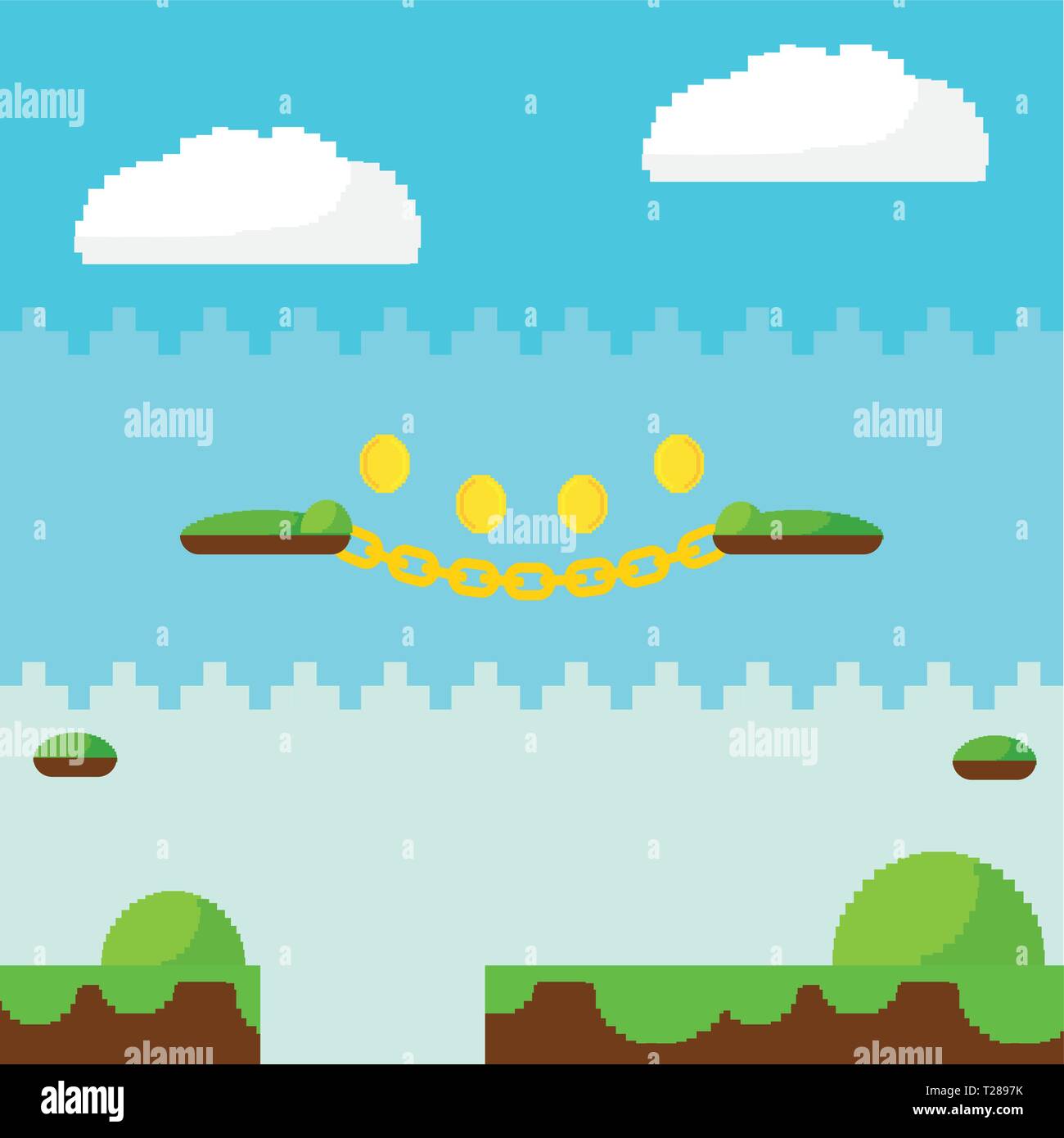 Video Game background Stock Vector Image & Art - Alamy