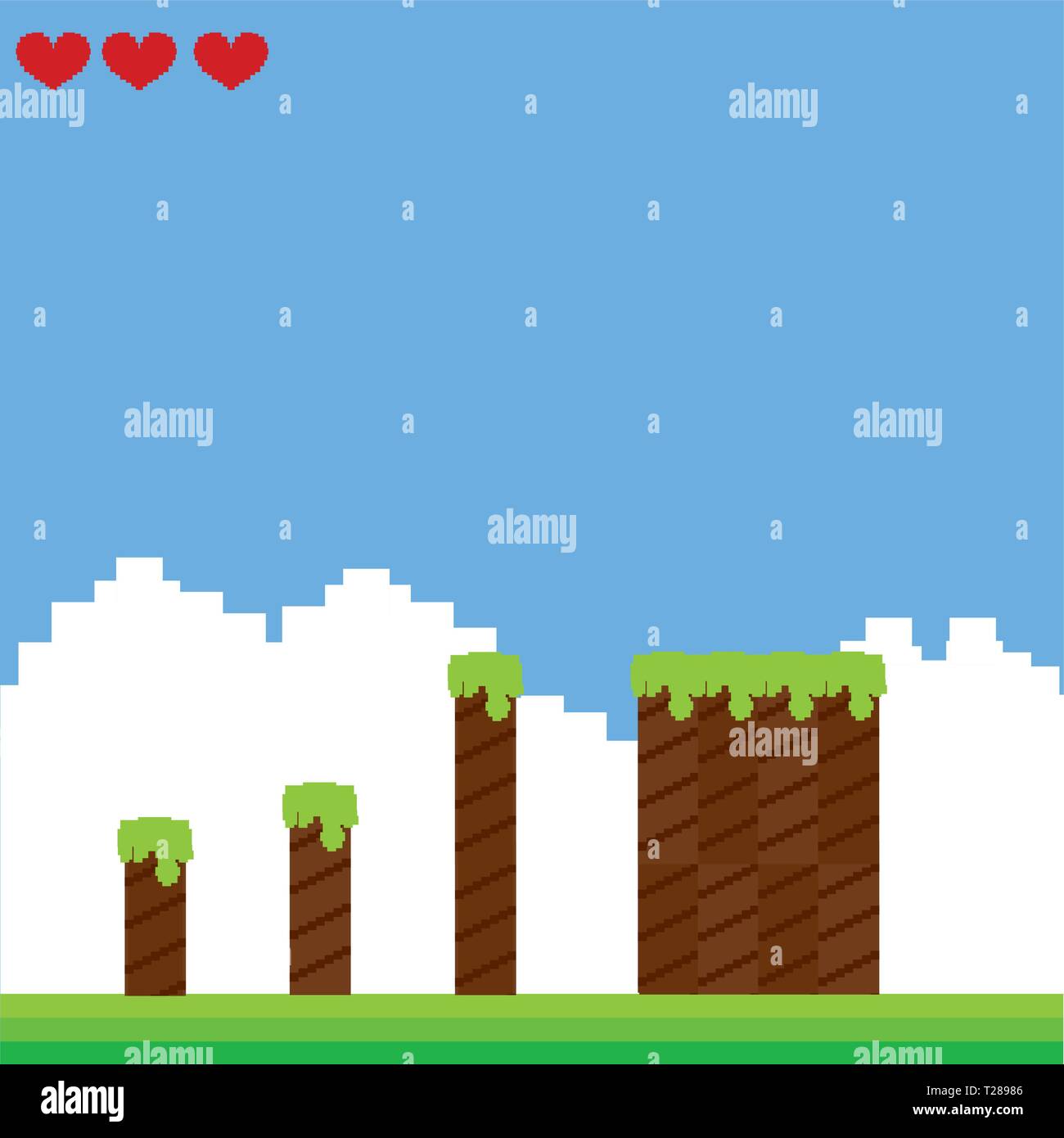 Video Game background Stock Vector Image & Art - Alamy