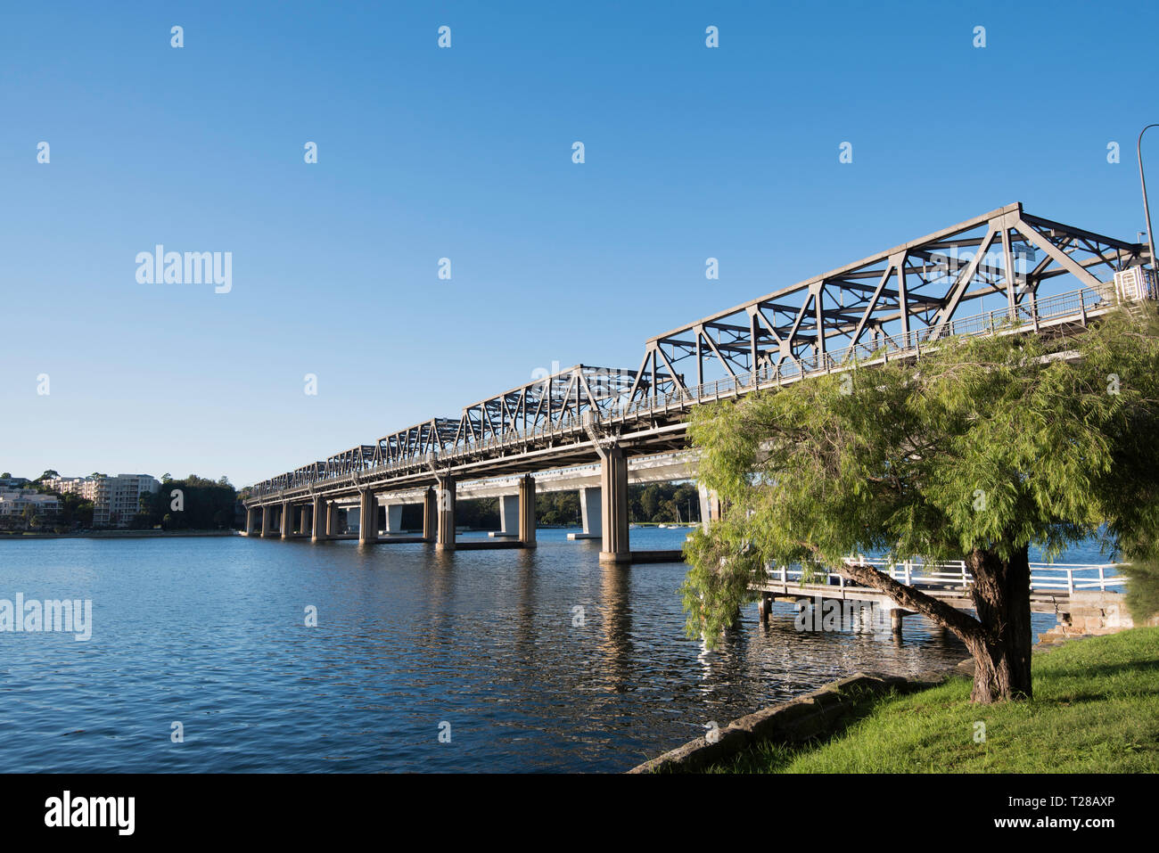 Riveted steel truss bridge hires stock photography and images Alamy