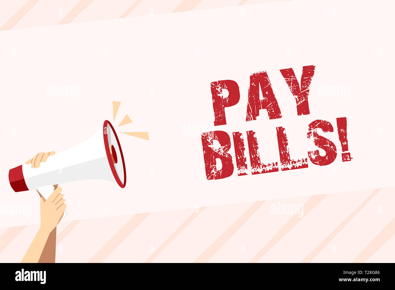 Conceptual hand writing showing Pay Bills. Concept meaning list of