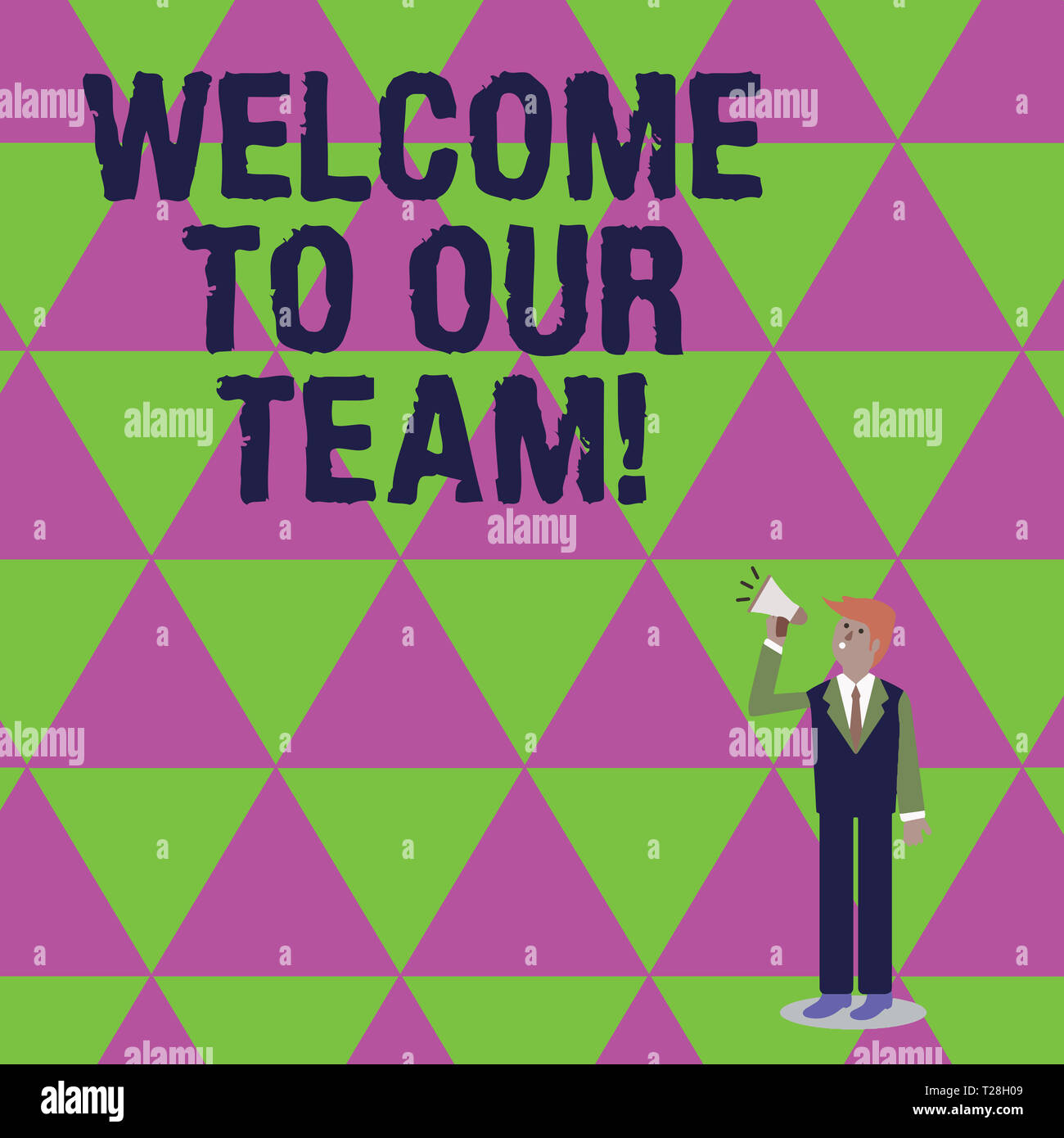 Handwriting text writing Welcome To Our Team. Conceptual photo ...