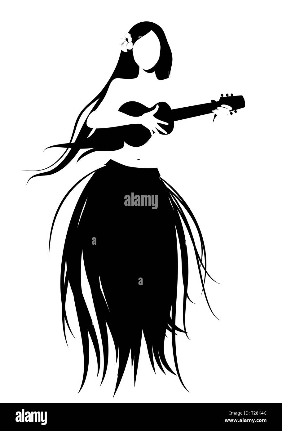 Woman playing ukulele hawaii hires stock photography and images Alamy