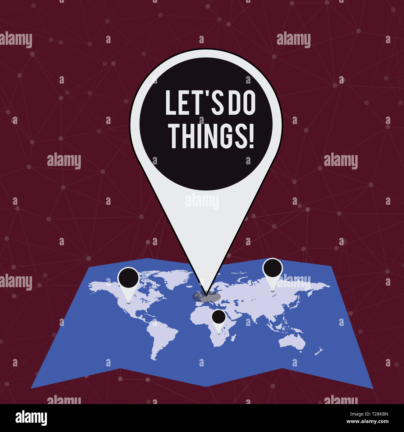 Handwriting text writing Let S Do Things. Conceptual photo Try ...