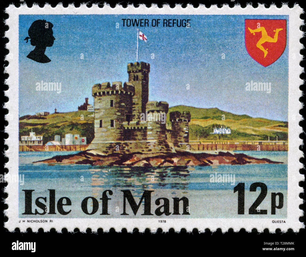 Tower Of Refuge Isle Of Man High Resolution Stock Photography and ...