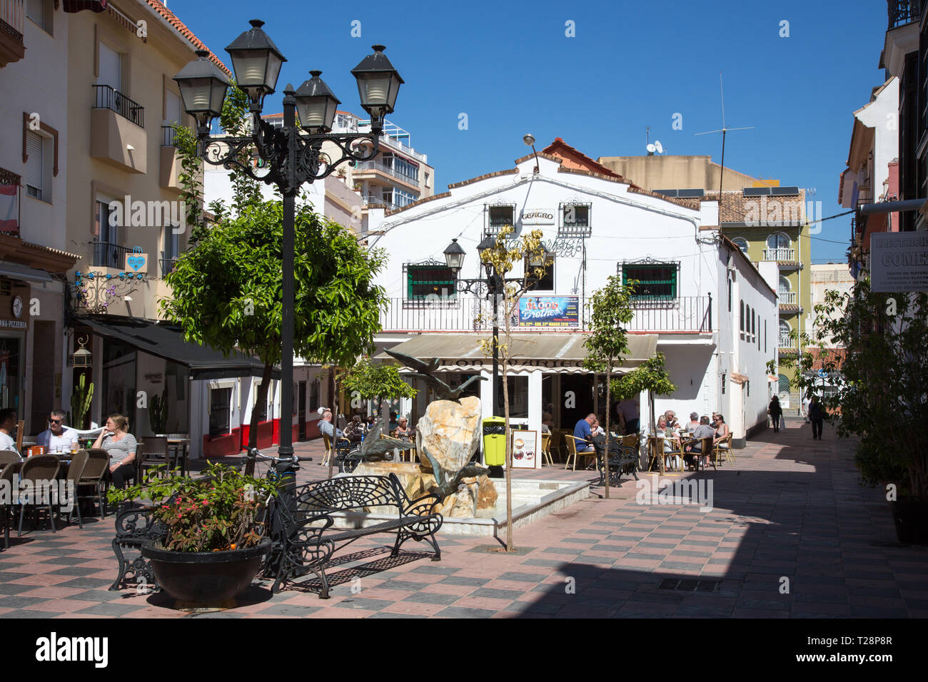 The Salon varieties theater and cafe, Fuengirola, Andalucia, Spain