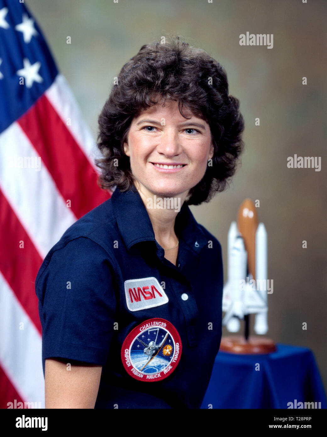 (June 1984) - Astronaut Sally K. Ride Stock Photo
