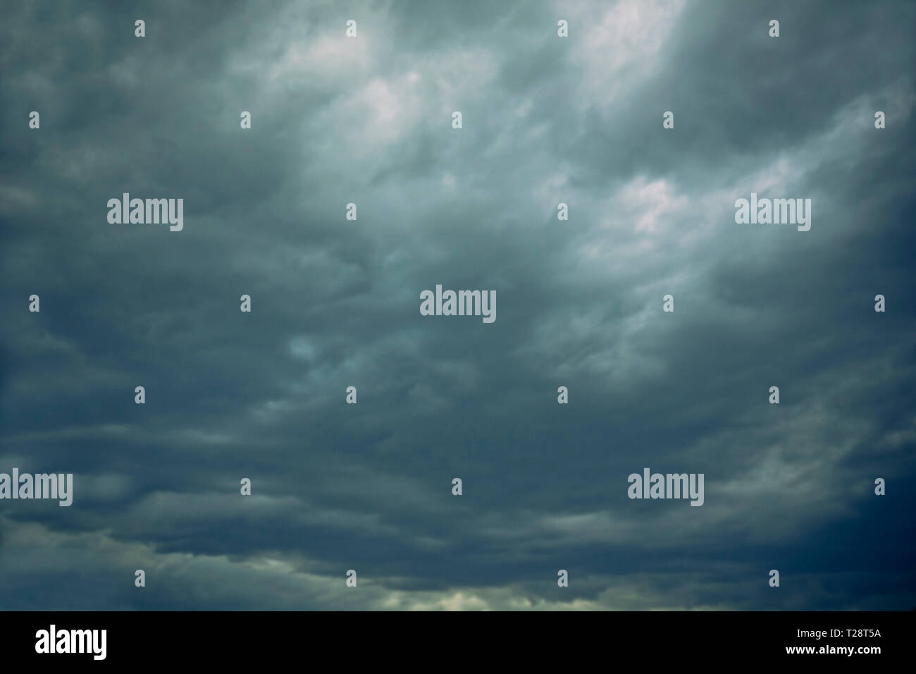 nimbostratus clouds Stock Photo