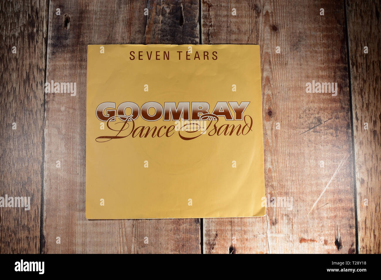 Goombay Dance Band 7inch single, Seven Tears Stock Photo - Alamy