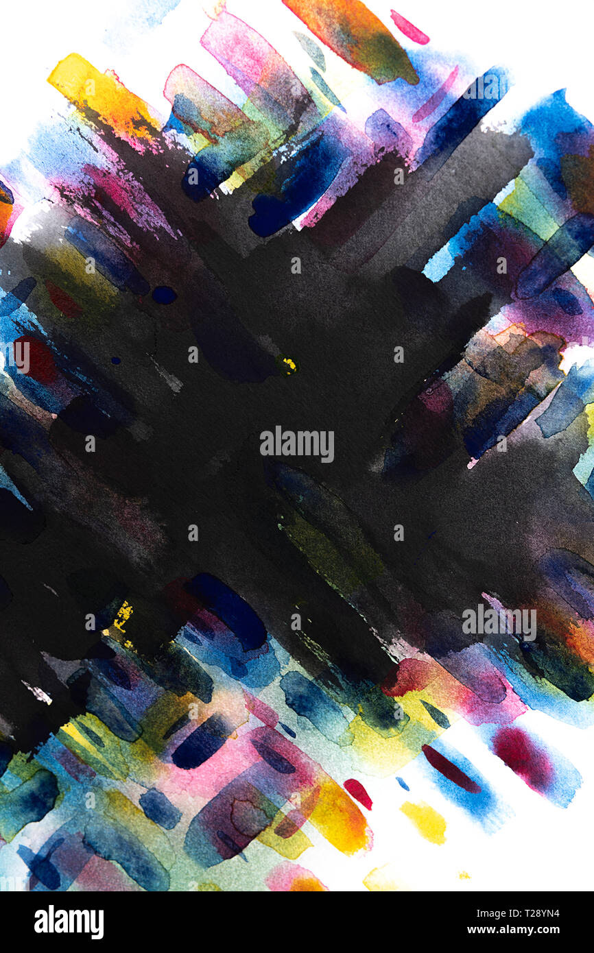 Layers of paint with stunning texture Stock Photo Alamy