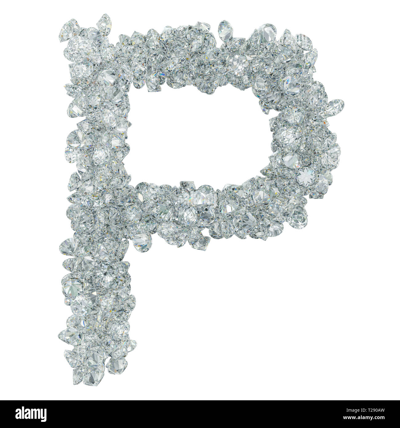 Diamond letter shop p