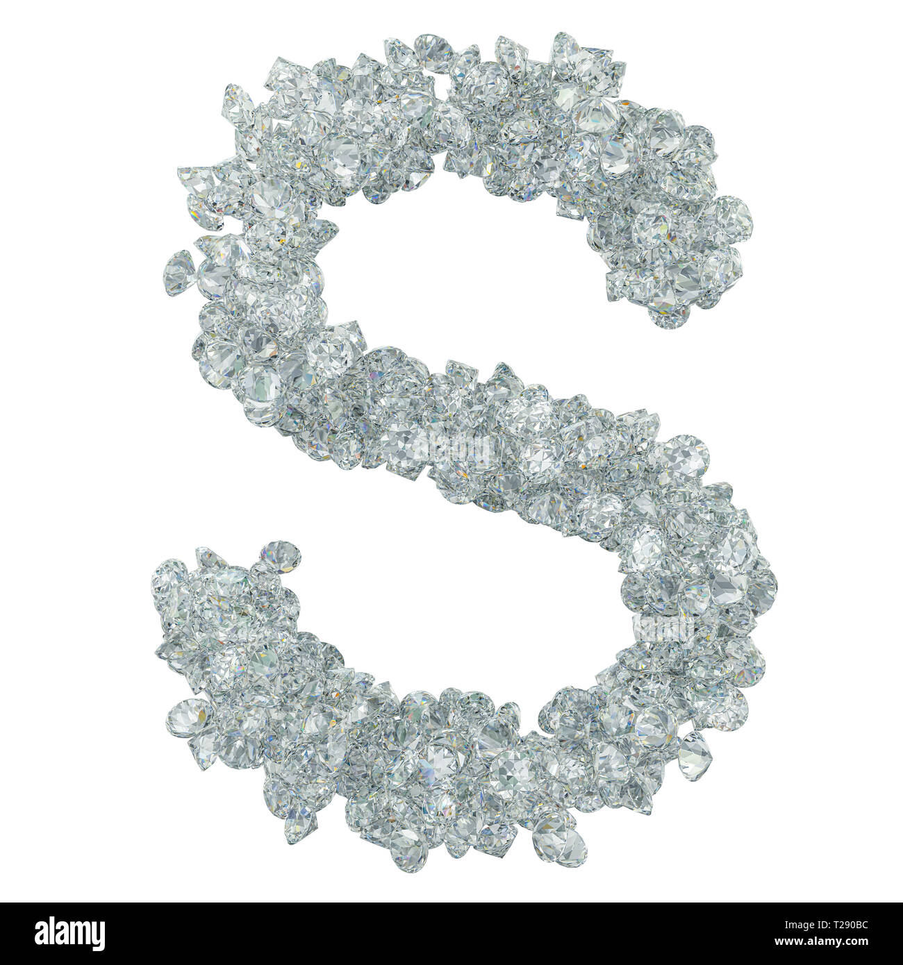 Diamond font, letter S from diamonds. 3D rendering isolated on white background Stock Photo - Alamy Diamond font, letter S from diamonds. 3D rendering isolated on white background Stock Photo - Alamy