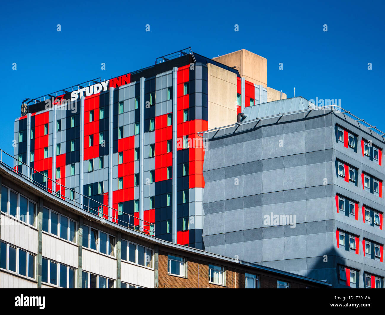 Student Housing Coventry - large scale student housing developments for the University of Coventry UK - Study Inn Coventry Stock Photo