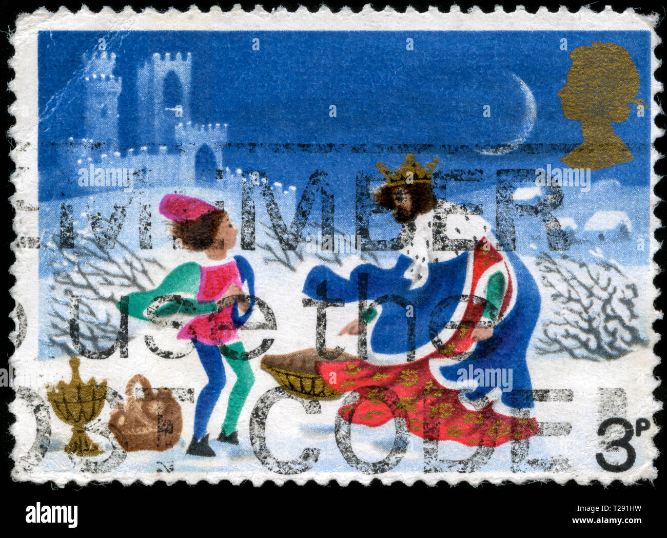 Uk northern ireland postage stamp High Resolution Stock Photography and
