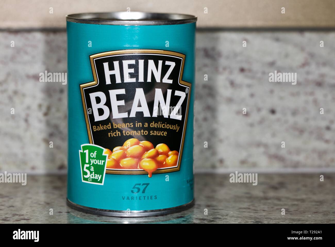 Can of Heinz baked beans Stock Photo Alamy