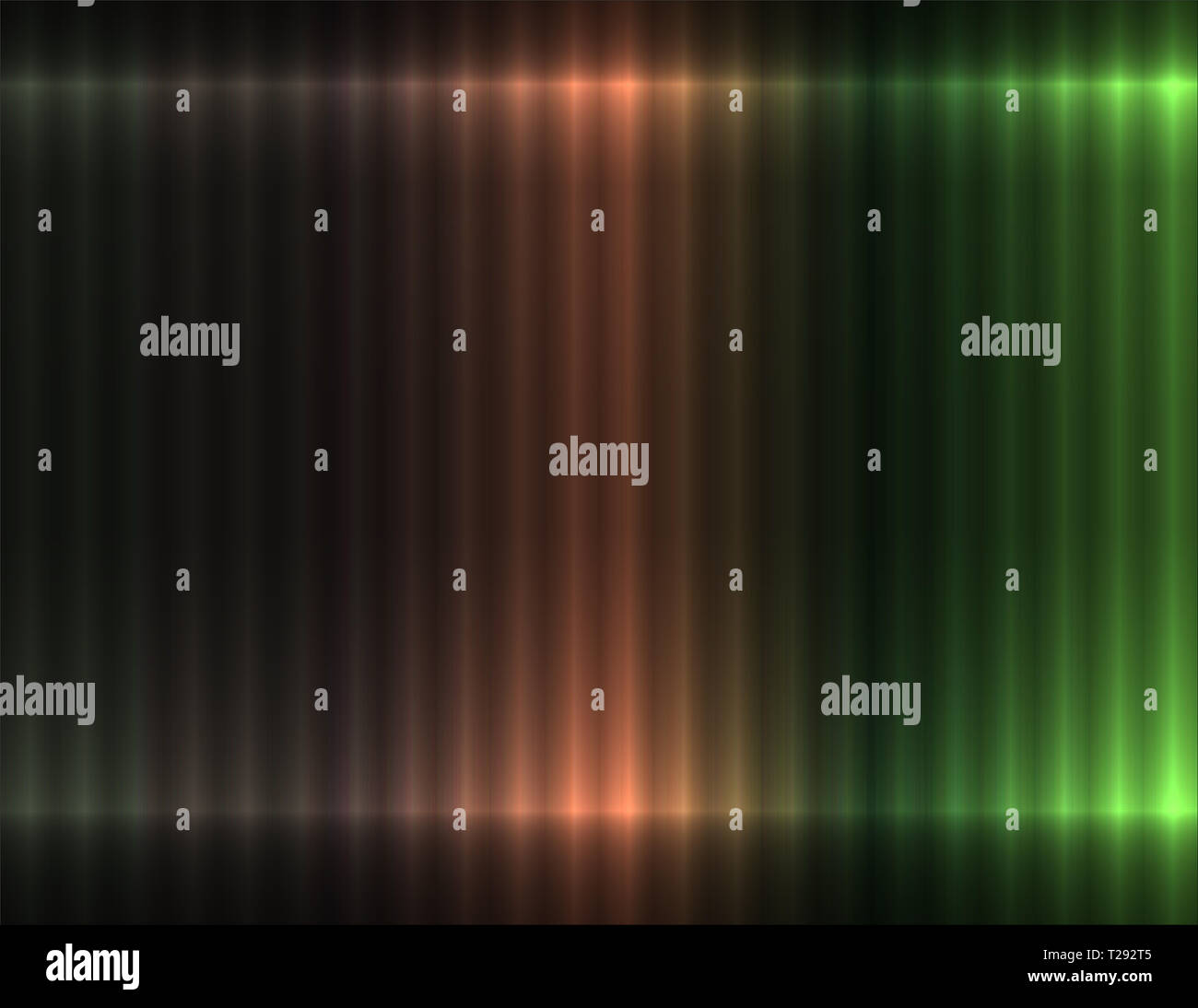 Dark brown and green color linear background, side light effect Stock ...
