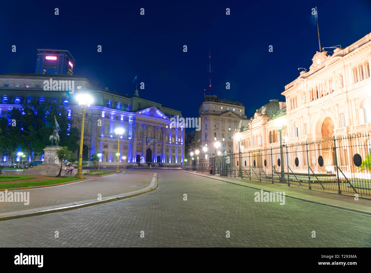 Buenos Aires is the capital city of Argentina Stock Photo