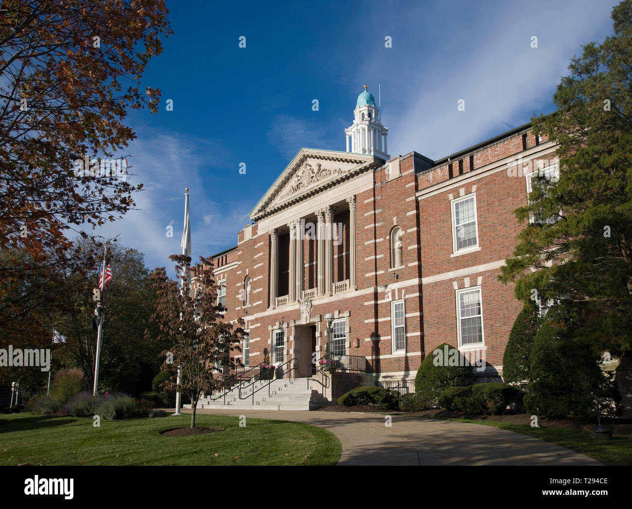 Watertown Administration Building Massachusetts USA Stock Photo - Alamy