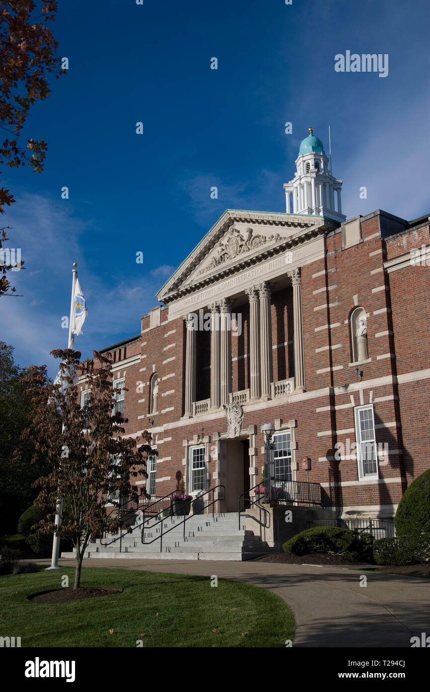 Watertown Administration Building Stock Photo - Alamy