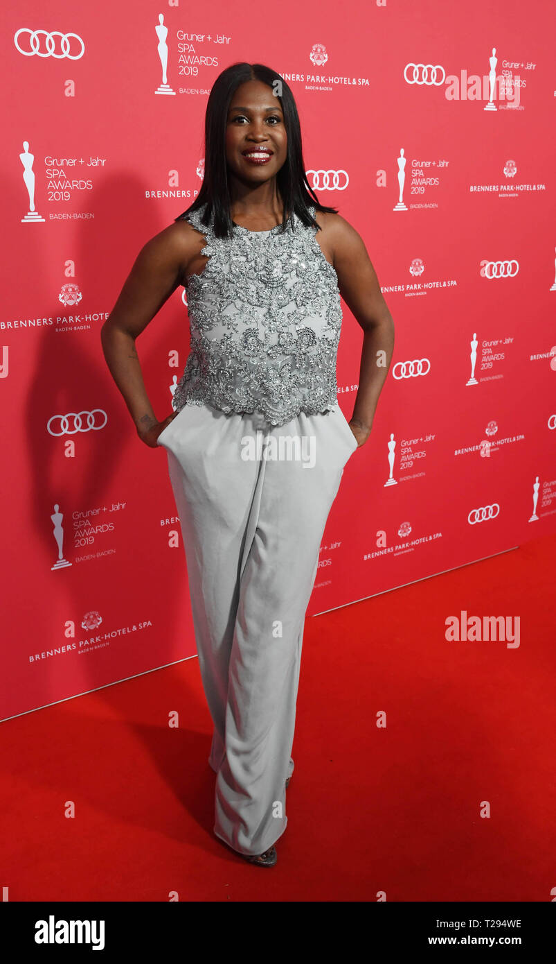 Baden Baden, Germany. 30th Mar, 2019. Motsi Mabuse comes to the