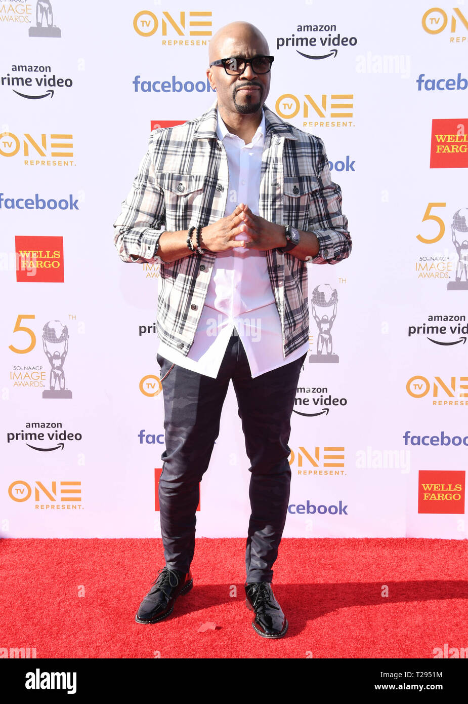 Hollywood, United States. 30th Mar, 2019. 30 March 2019 - Hollywood, California - Teddy Riley. 2019 NAACP Image Awards held at Dolby Theater. Credit: Birdie Thompson/AdMedia/Newscom/Alamy Live News Stock Photo
