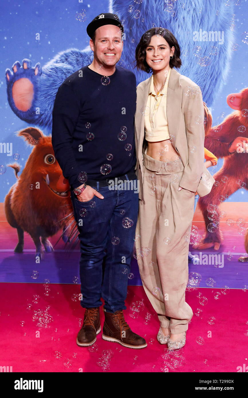 Berlin, Germany. 31st Mar, 2019. Ben Bümel and Lena Meyer-Landrut
