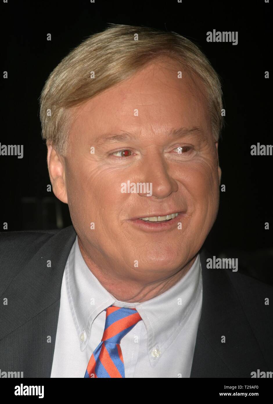 CHRIS MATTHEWS “THE CHRIS MATTHEWS SHOW” TAPING AT ROCKEFELLER CENTER