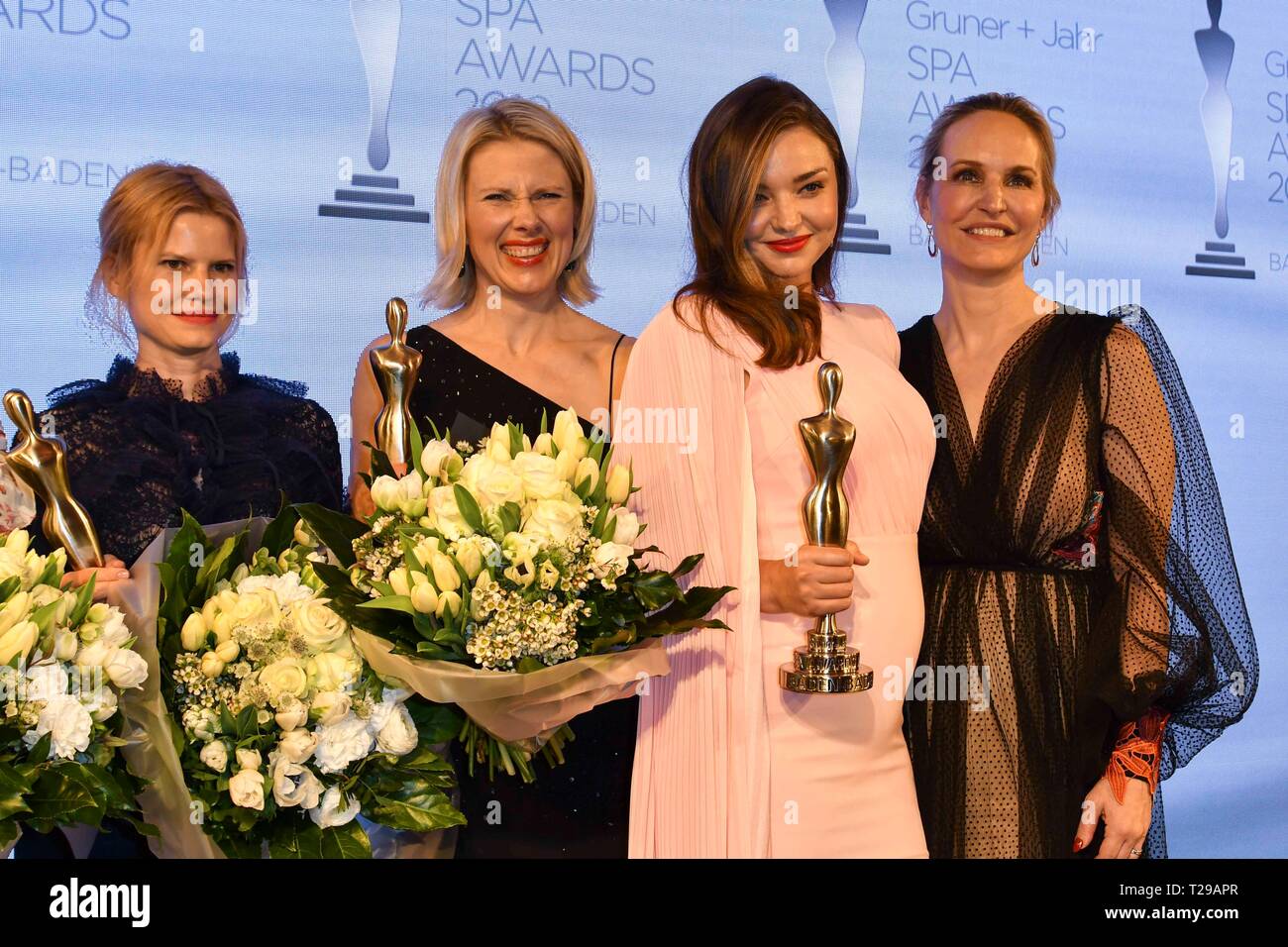 Baden Baden, Germany. 30th Mar, 2019. Miranda May Kerr the Australian