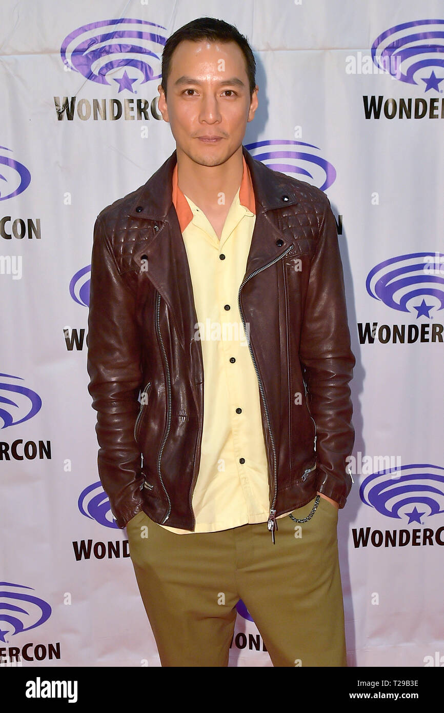Daniel Wu at the Photocall for the AMC TV series 'Into the Badlands' at WonderCon 2019 at the Anaheim Convention Center. Anaheim, 29.03.2019 | usage worldwide Stock Photo
