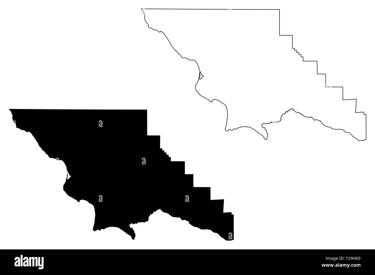 San Luis Obispo County California - San Luis Obispo County California Counties In California United States Of Americausa Us Us Map Vector Illustration Scribble Sketch San Luis T29HK0 