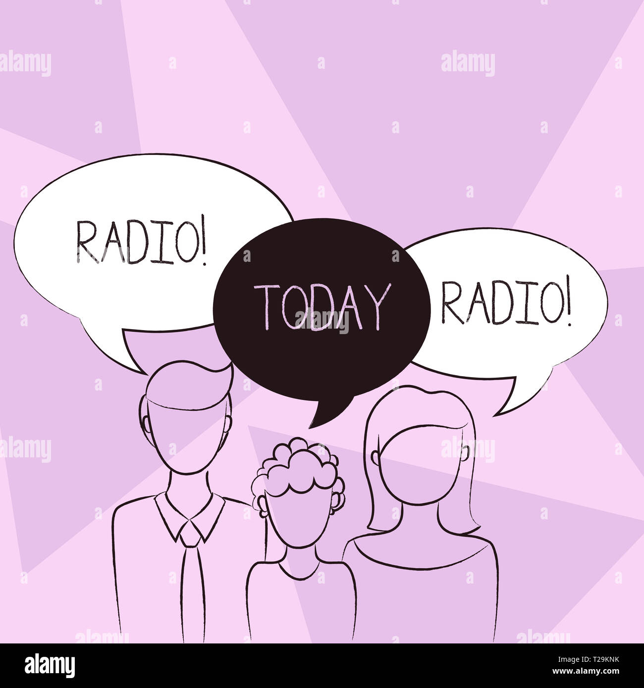 Conceptual hand writing showing Radio. Concept meaning Electronic