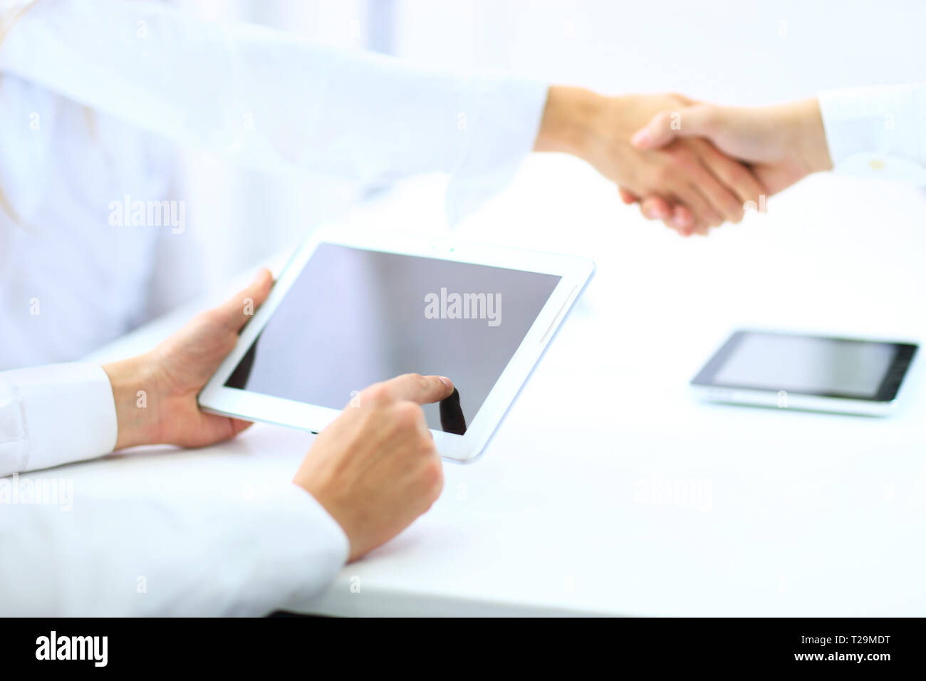 Transaction completed hi-res stock photography and images - Alamy
