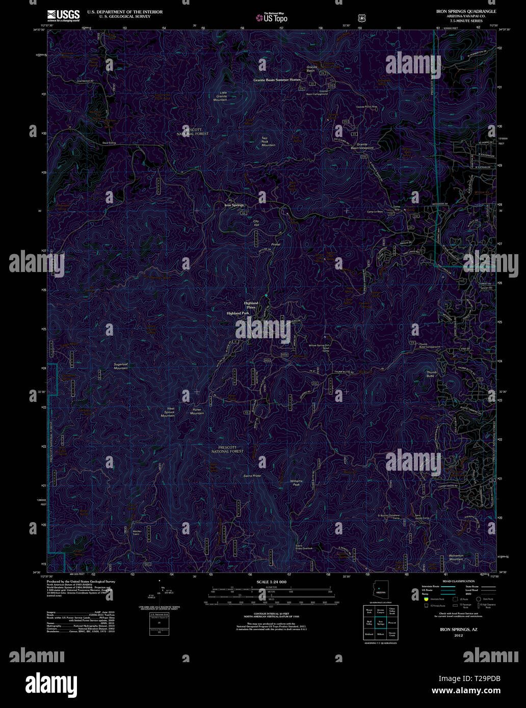 Iron springs arizona hires stock photography and images Alamy