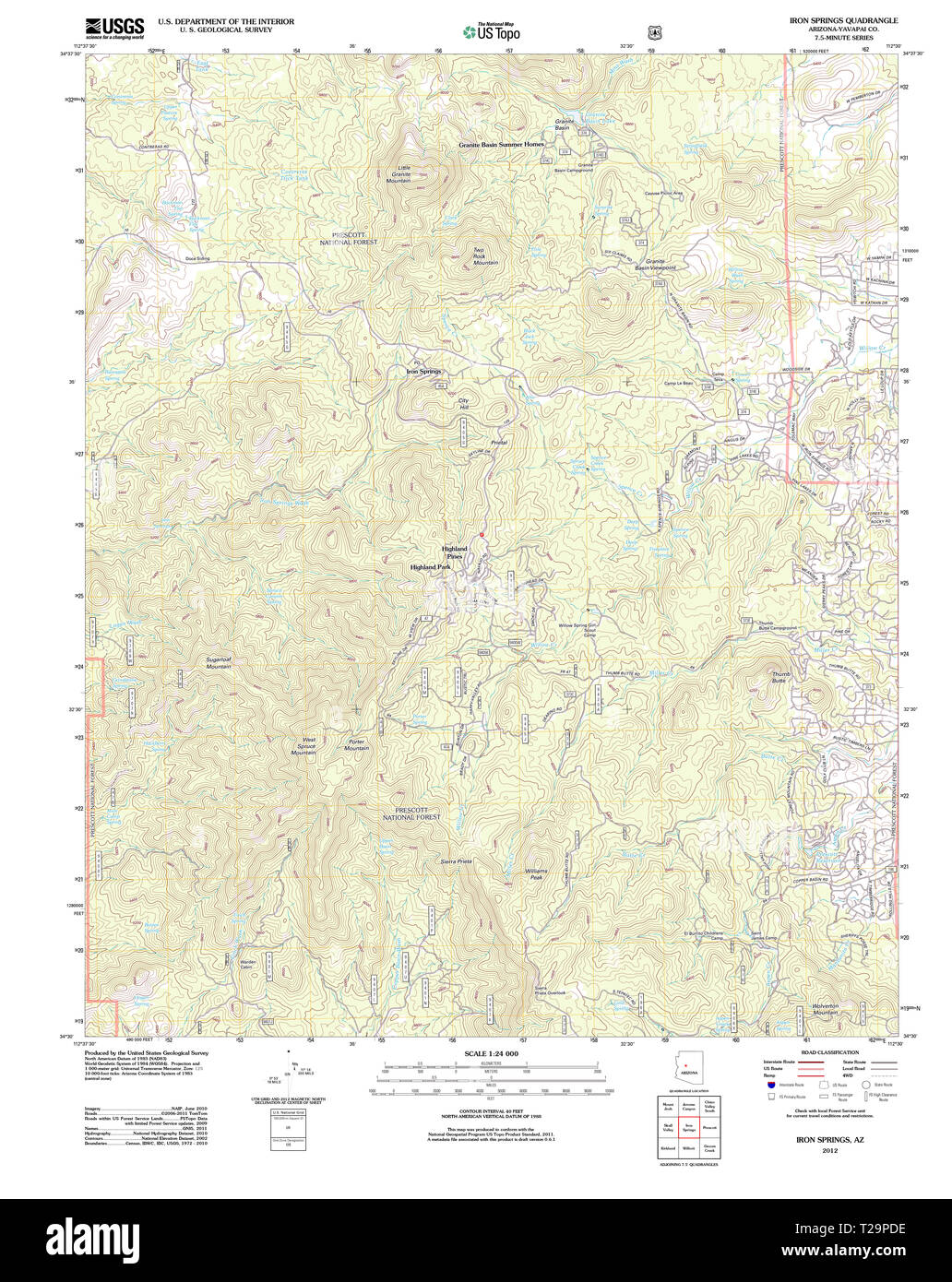 Iron springs arizona hires stock photography and images Alamy