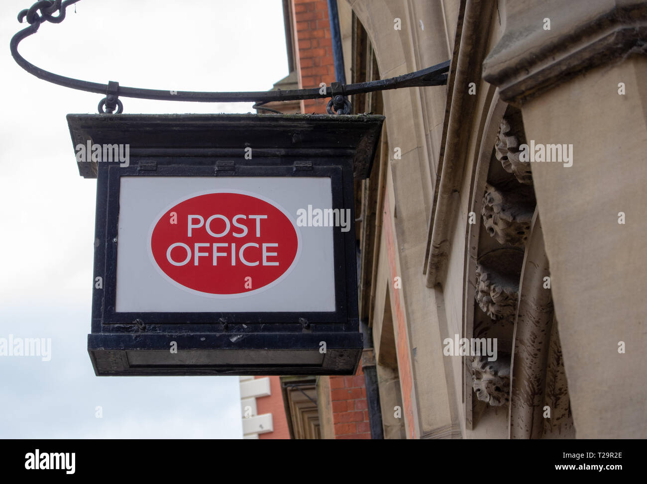 Post Office sign Stock Photo