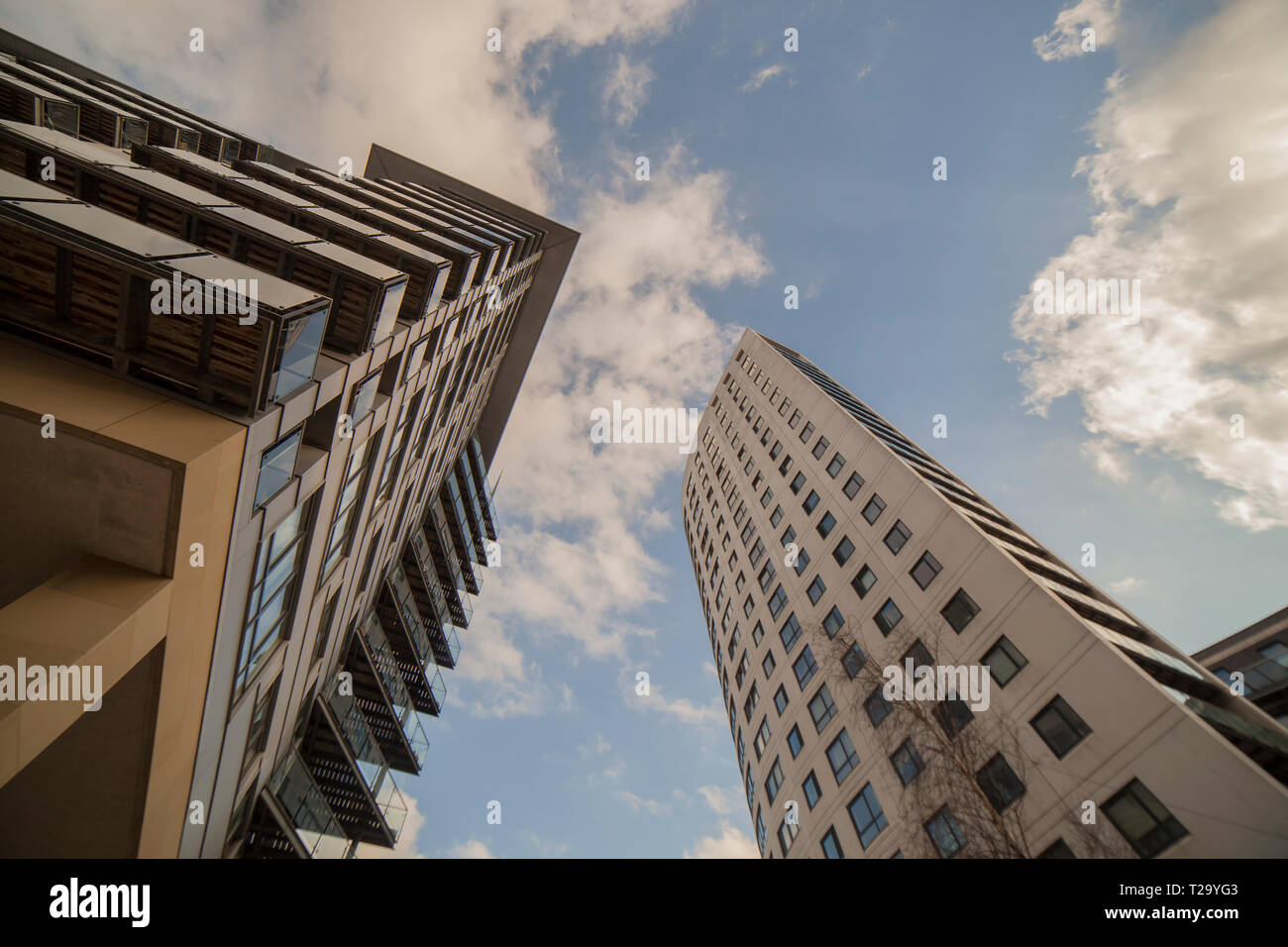 Clarence Dock in Leeds Stock Photo