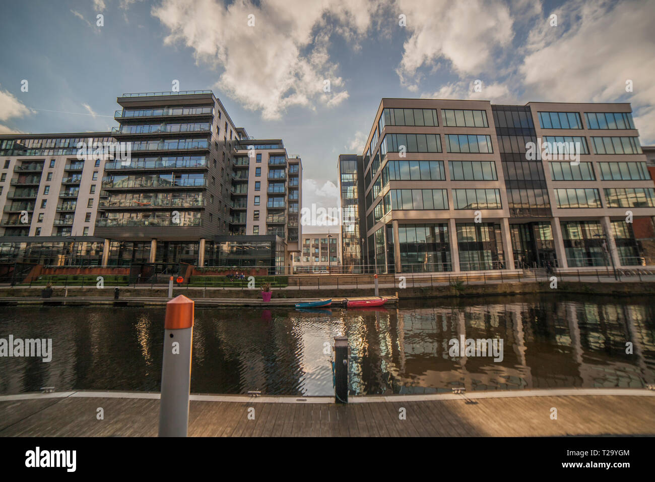 Clarence Dock in Leeds Stock Photo Alamy