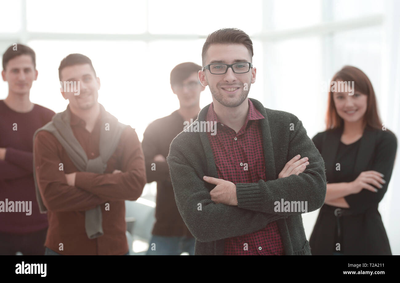 closeup portrait of successful business team Stock Photo - Alamy