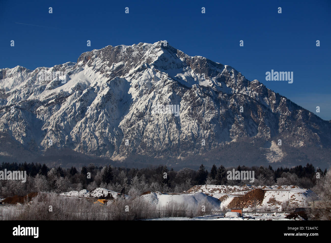 Austria mountain range Stock Photo Alamy