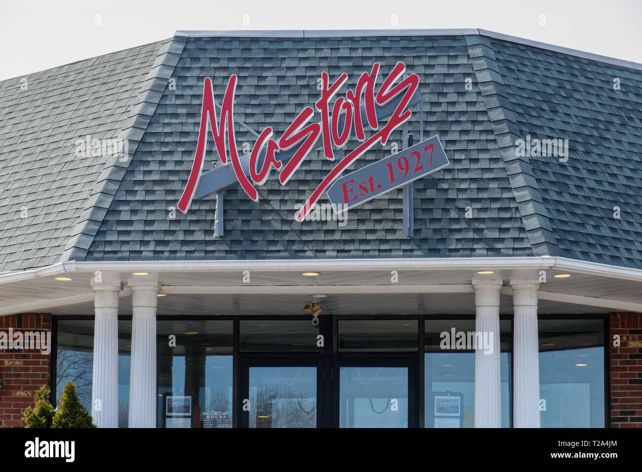Bordentown, NJ March 11, 2019 Mastoris Diner is a "Jersey" diner in