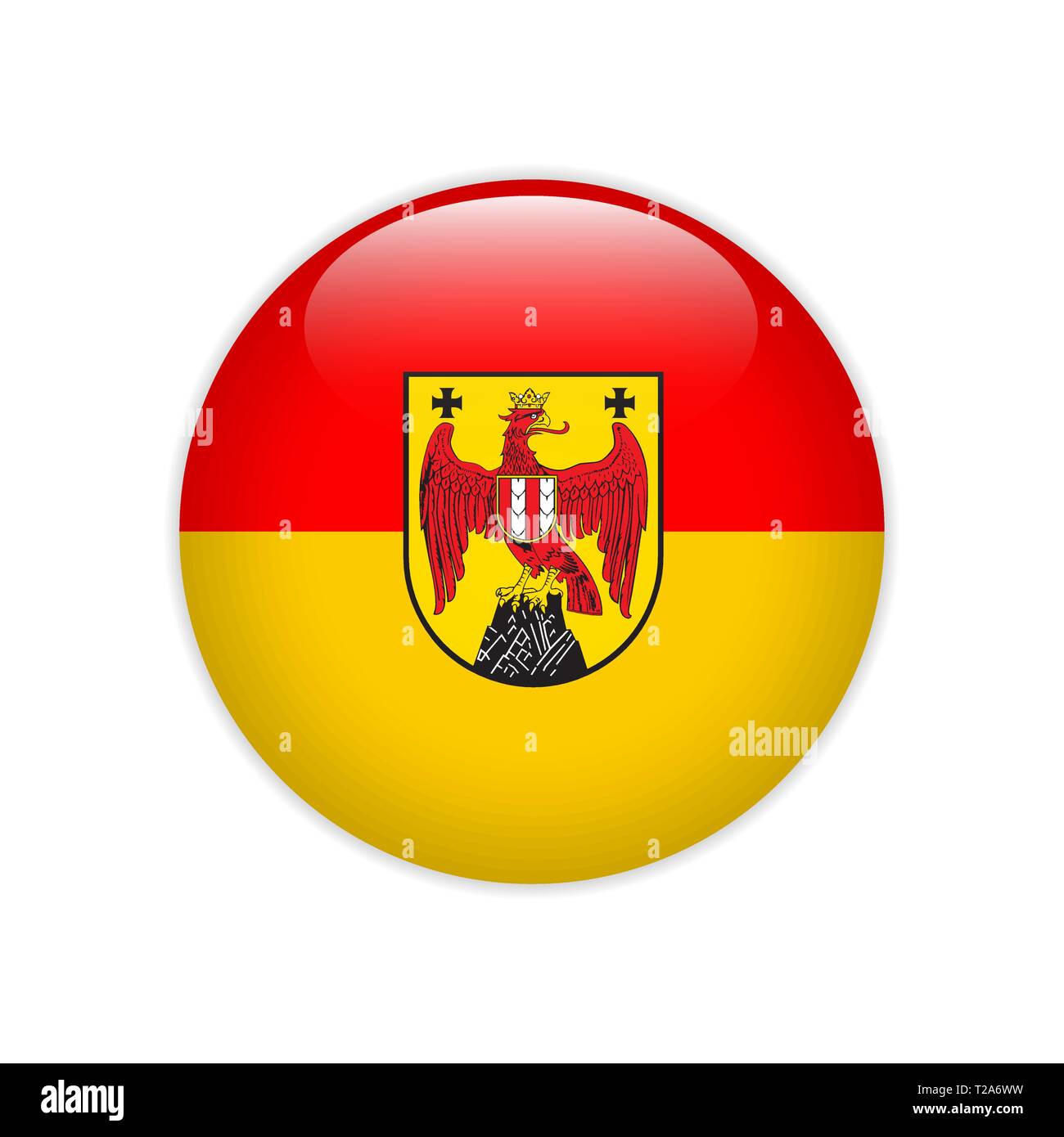 Country flag button web design Stock Vector Image & Art - Alamy