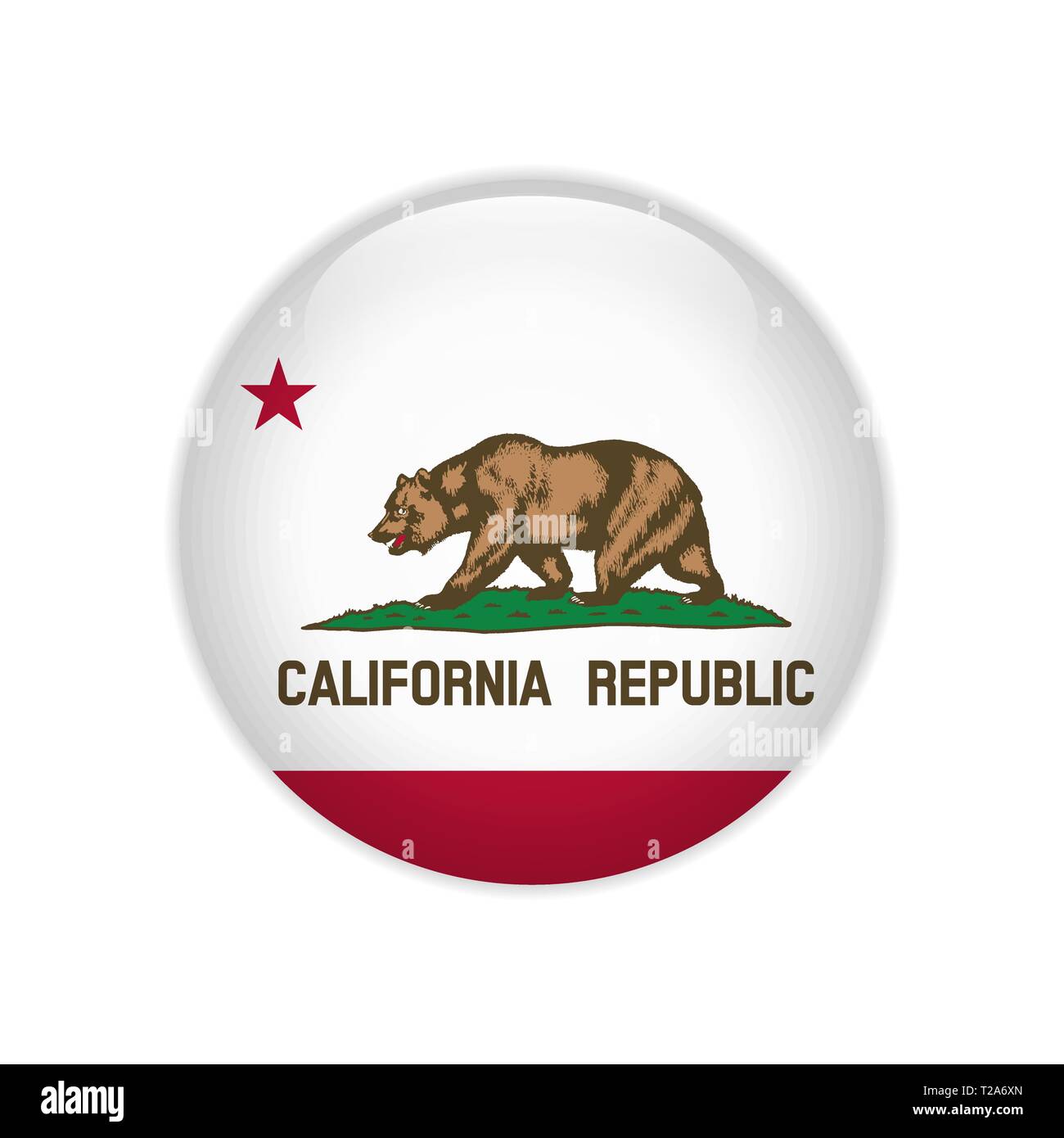 Country flag button web design Stock Vector Image & Art - Alamy