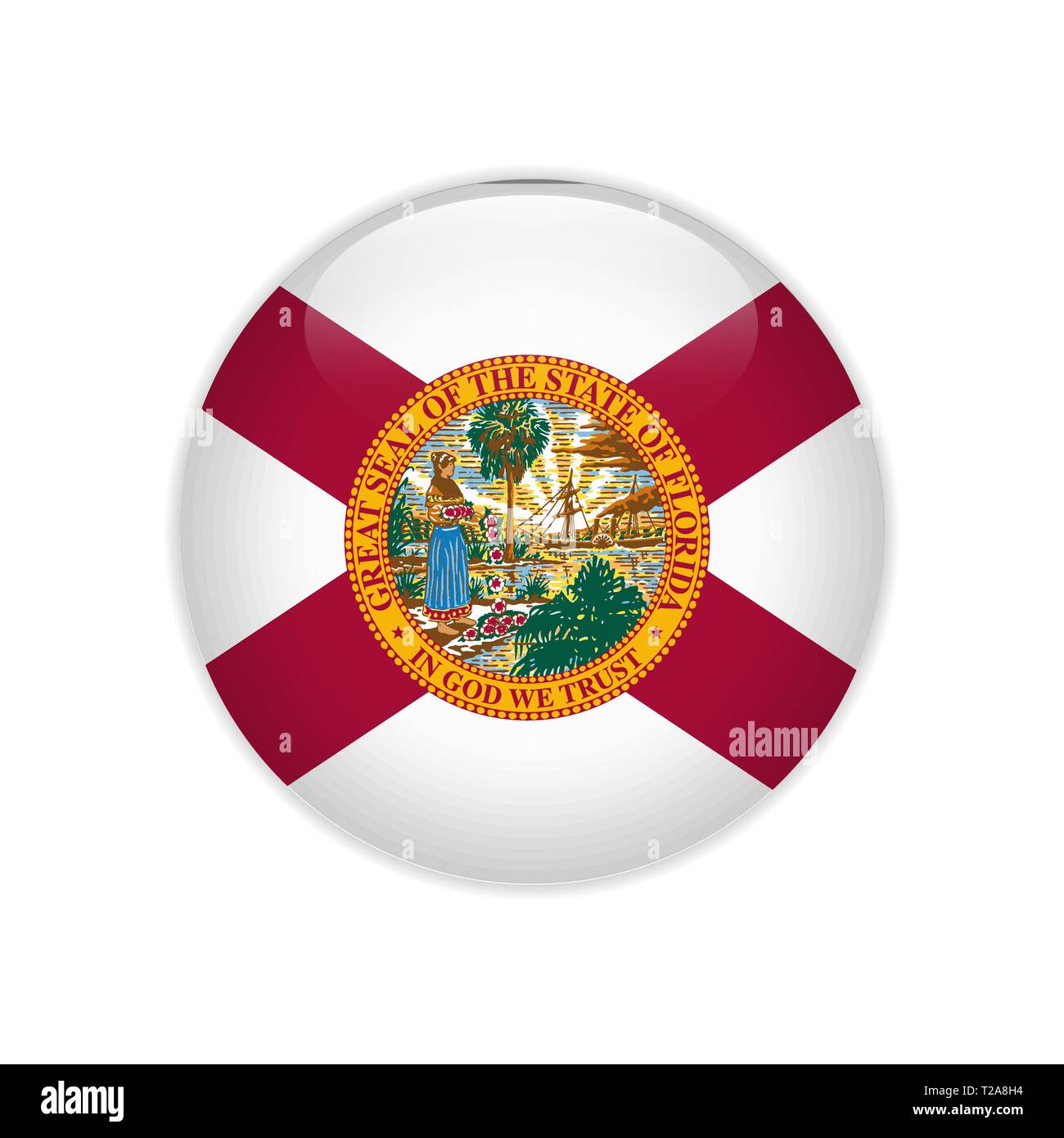 Country flag button web design Stock Vector Image & Art - Alamy
