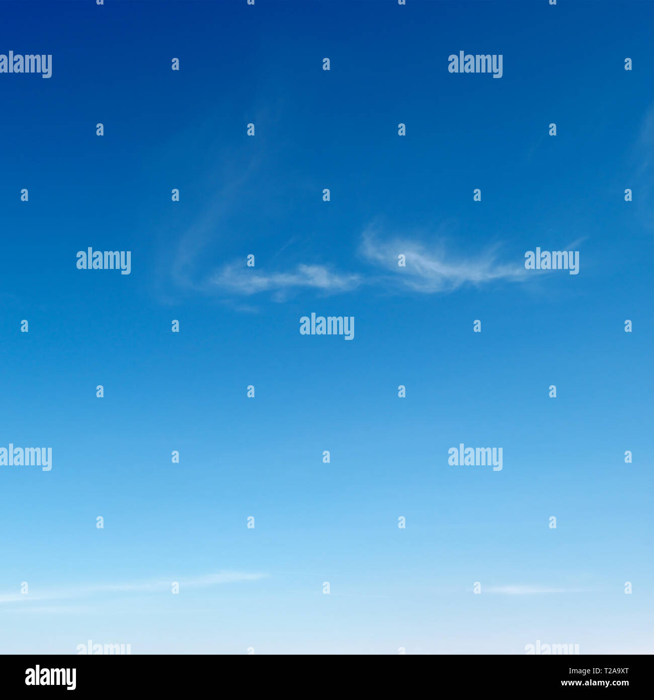 white cloud on blue sky Stock Photo