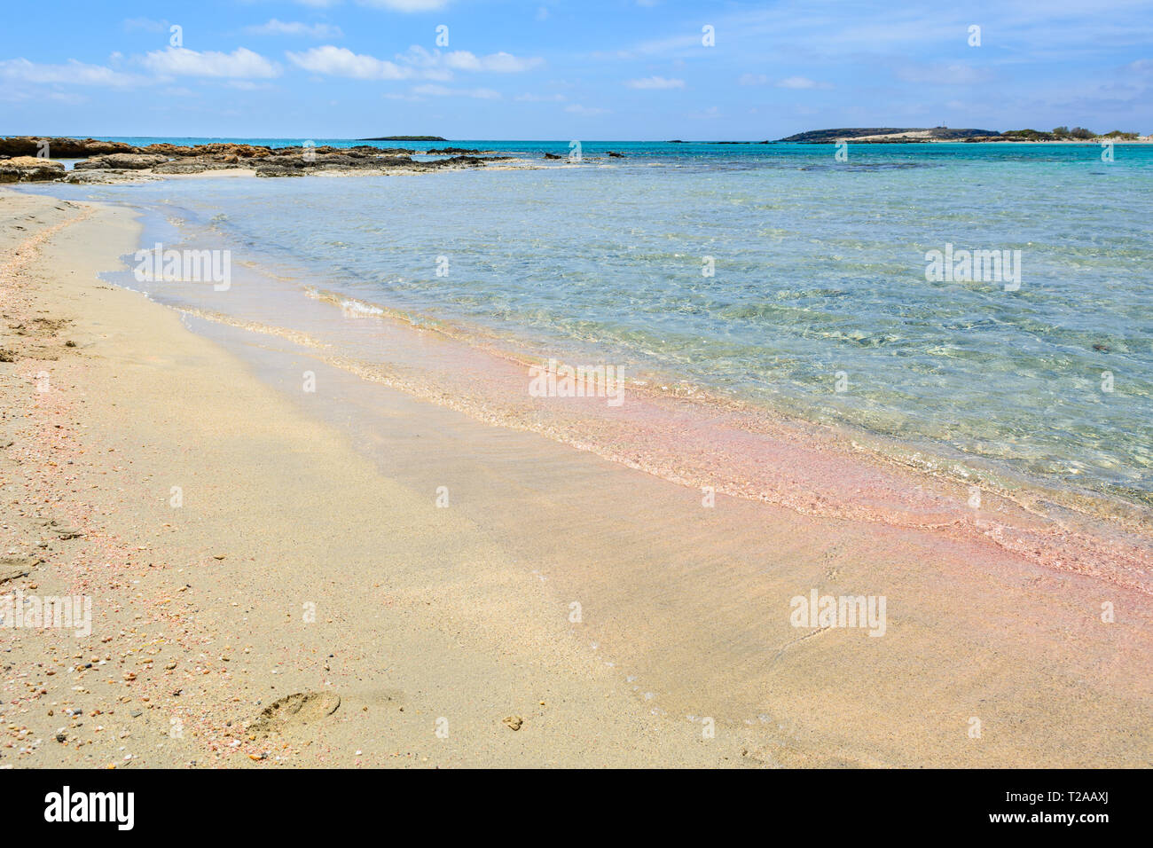 Elafonisi A Beach With Pink Sand Warm And Crystal Clear