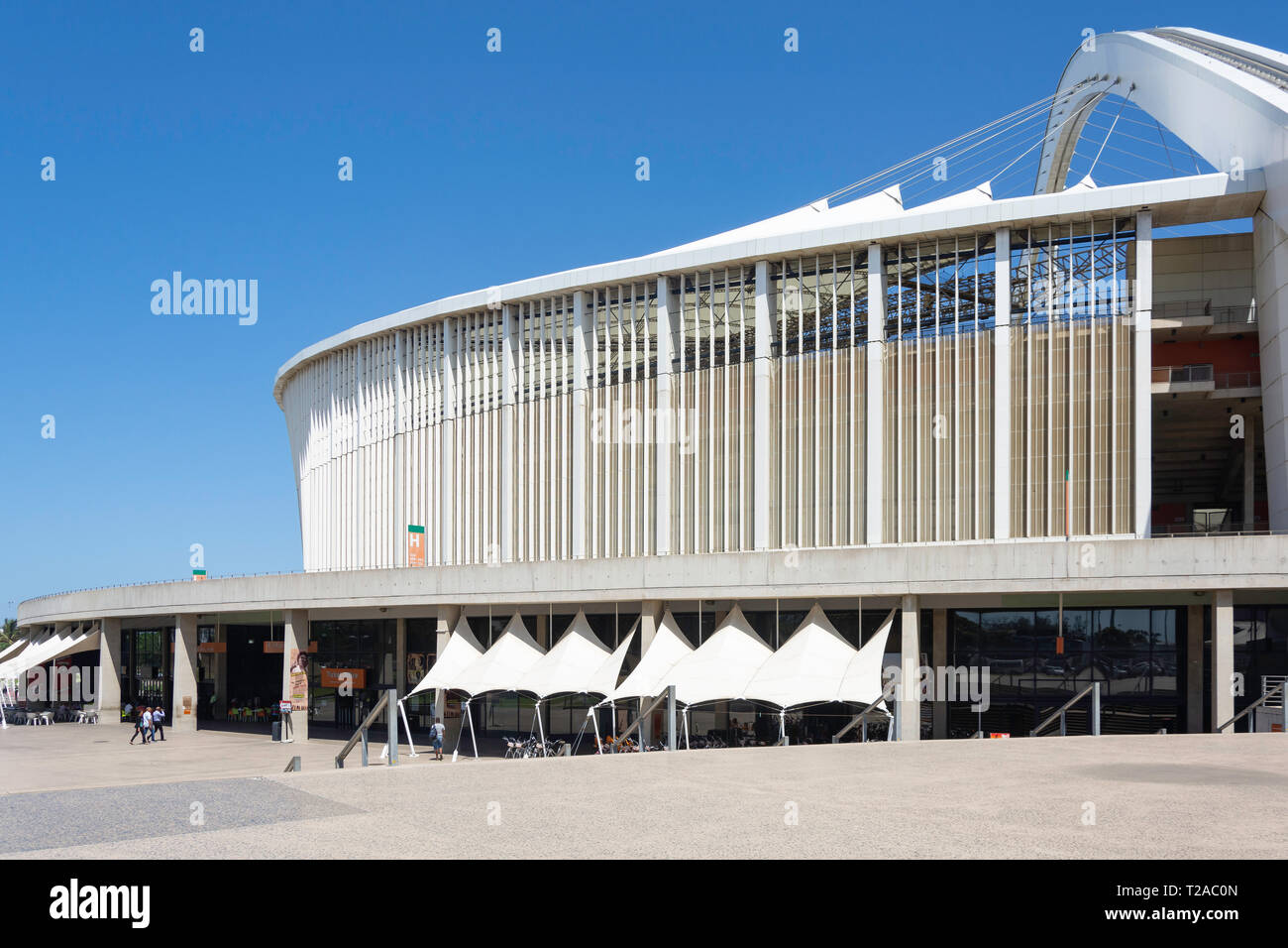 Moses Mabhida Sports Stadium, Isaiah Ntshangase Road, Stamford Hill, Durban, KwaZulu-Natal, South Africa Stock Photo