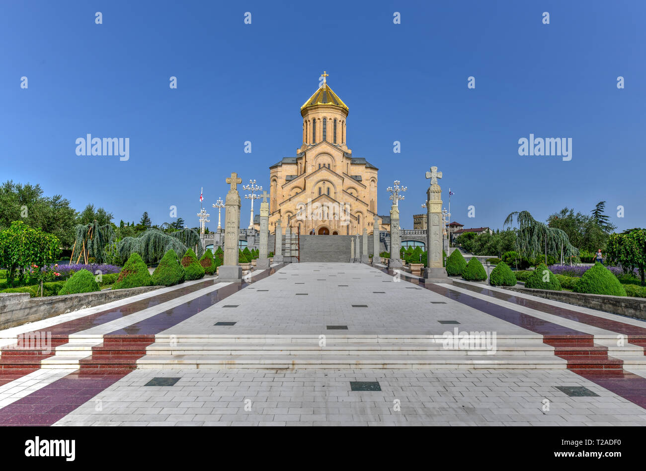 The Holy Trinity Cathedral of Tbilisi commonly known as Sameba is the ...